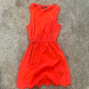 Adorable coral sundress